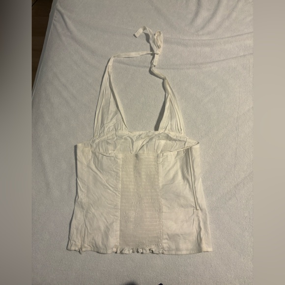 Reformation Cream Halter Top - Picture 2 of 3